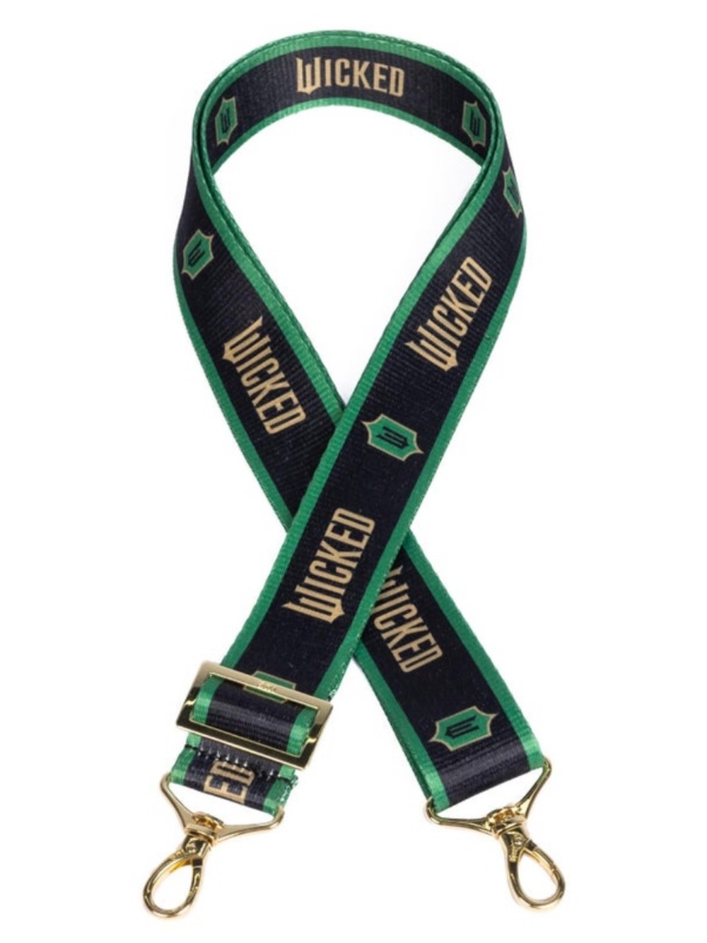 Wicked × Lug 1.5" Classic Webbing Strap in Wicked Black